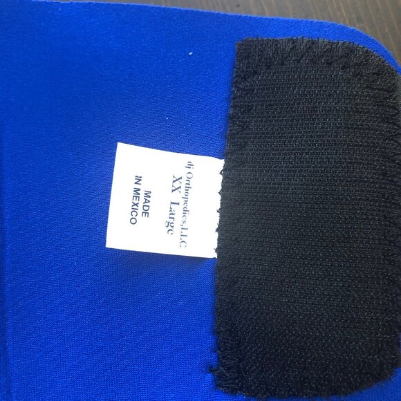 NWOT ProCare Reddie Hinged Knee Brace Support Open Patella Adjustable Black XXL - Picture 9 of 10